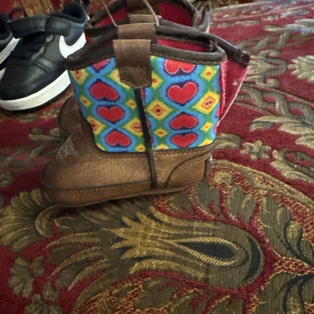 Infant Girl Western Boots 0-6months